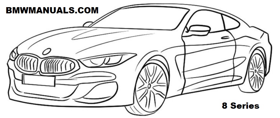 BMW 8 Series Sketch